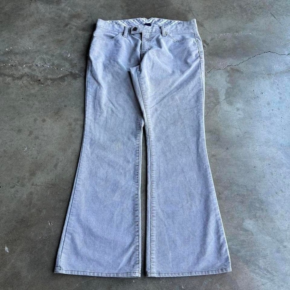 Vintage 90s beige gap corduroy flare pants